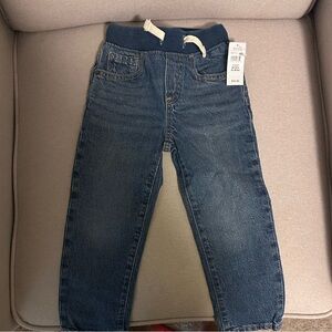 GAP Kids Blue Jeans with Drawstring Waist
